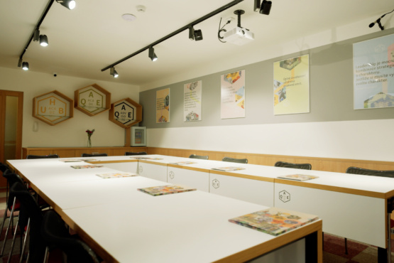 academy HUB Brno – Velká místnost