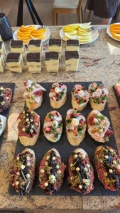 sandwiches from Kanaps catering